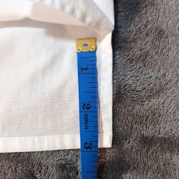 Lands' End White Long Sleeve Blouse Ladies Size 6 - Picture 10 of 11